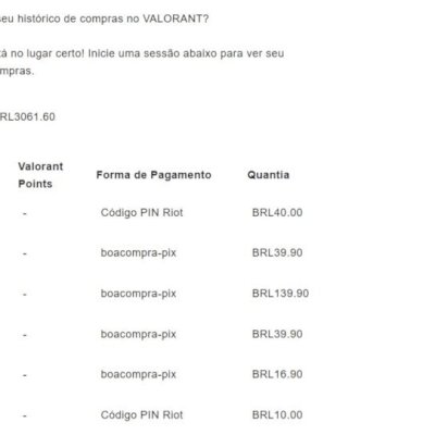 CONTA DE VALORANT COM MAIS DE 3 MIL GASTOS