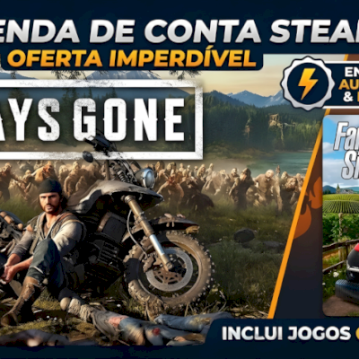 Acesso Steam Offline Days Gone + FARMING 2022