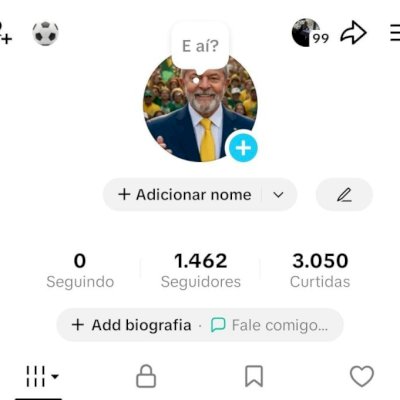 CONTA TIK TOK 1.4K DE SEG E 3K DE CURTIDAS (CONTAS TIK TOK)