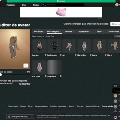 Conta do Roblox com limiteds