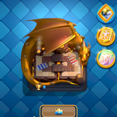 CONTA CLASH ROYALE 7008 TROFEUS 915 GEMAS