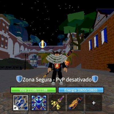 Conta com todas as raças V4 Full + lvl Max + godhuman + espadas boas + armas