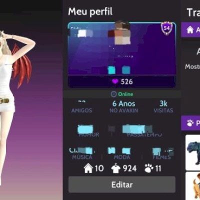 conta de avakin file - feminina