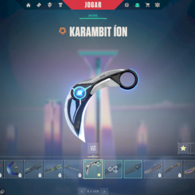 CONTA VALORANT KARAMBIT ION FULL ACESSO