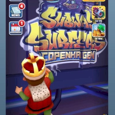 Contas de Subway Surfers com mais de 5 mil chaves
