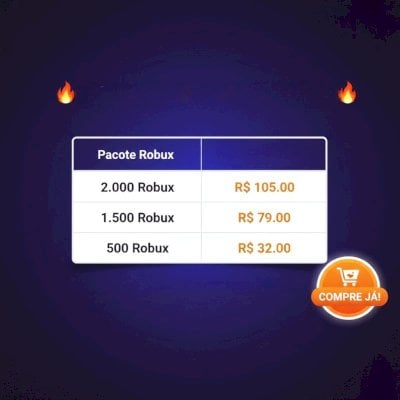 Robux do roblox
