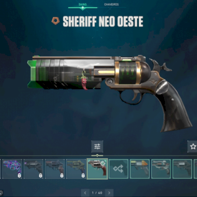 Conta de valorant, pra poder comprar coisas, skins de Vandal e Faca, 2 passes.