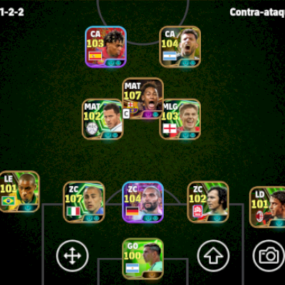 Conta de eFootbal com ney big time