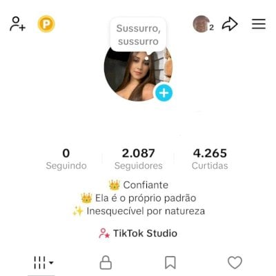 ÚLTIMA NA PROMOÇÃO CONTA TIK TOK 2K (SHOP DAQUI A 30 DIAS) CONTAS TIK TOK
