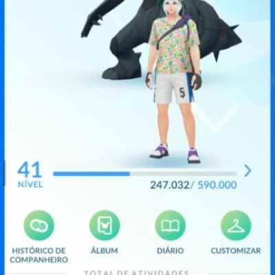 Conta Pokemon Go | Level 41 | 84 Lendários