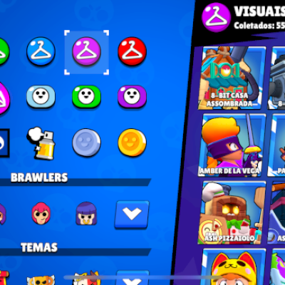 Conta brawl stars 91 brawlers 32 brawlers lvl 11