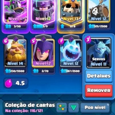Conta Clash Royale 7250 troféus , evolução do mega e da pekka