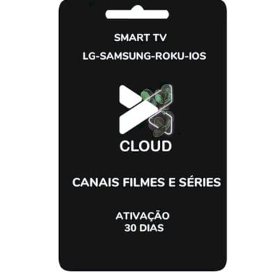 XCloud TV-💳ATIVAÇÃO 30 DIAS DE ACESSO (2 TELAS)