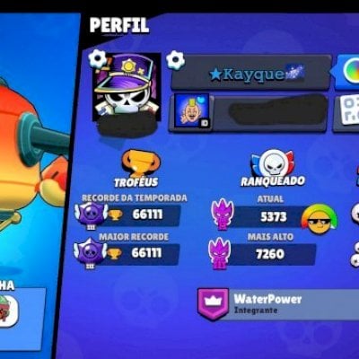 Conta rara de brawl upada com 66k full brawlers