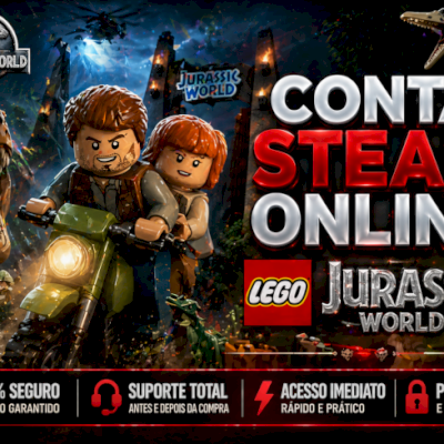 [STEAM] Lego Jurassic World | Nova Conta Steam | Entrega Automática
