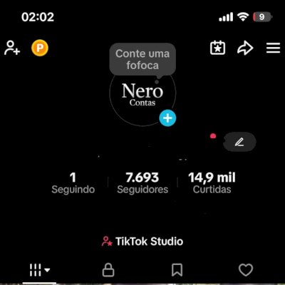 CONTA TIKTOK - 8K COM SEGUIDORES E VIEWS 100% REAIS! LIVE E LINK NA BIO LIBERADO