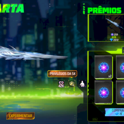 Conta free fire com a nova doze!