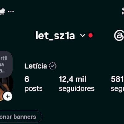 CONTA DE 12K DE SEGUIDORES