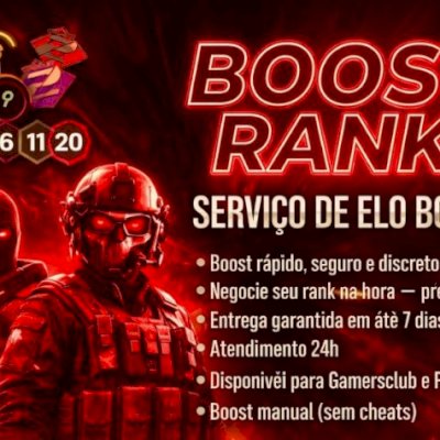 (PROMOÇÃO) EloJob CS2 - BOOST RANK (Faceit, GC, Braço Direito, Especial ou Comp)