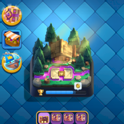 vendo conta de CLASH ROYALE, conta com mais de 16k de troféus.