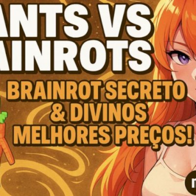 PLANTS VS BRAINROTS COMBO TRALALELO E GUSINI SÓ VIM!!