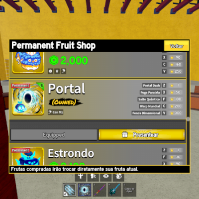 Conta Blox Fruits, Lvl máximo, Buddah perm, Portal Perm, Magma Perm.