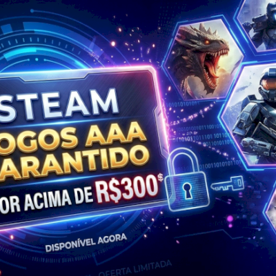 Keys Steam / Key steam de jogos TRIPLE A GARANTIDO, acima de R$300
