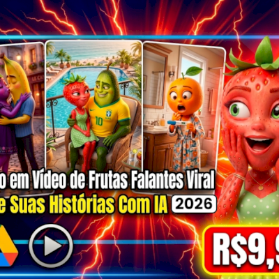 Curso Completo: Novelinha de Frutas Trend Viral (Vídeos Aulas)