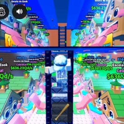 Fuja do tsunami para brainrots