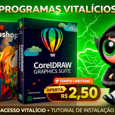 Kit Corel Draw & Photoshop
