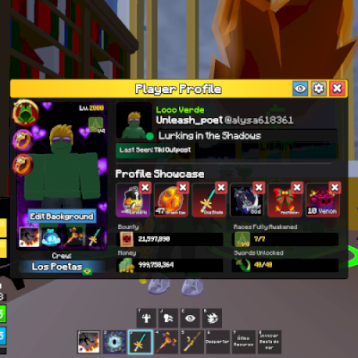 PEGOU PAROU DE FARMAR, conto de blox com praticamente tudo do jogo