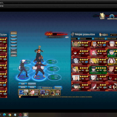 Conta BR/890k FC/Pain Despertado/Hashirama Vale do Fim 3 estrelas/+37k de cupons