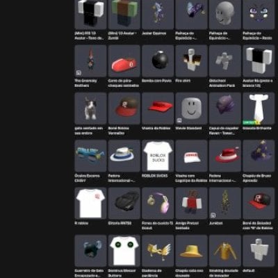 Conta Roblox 2010 + upada em vários jogos + várias skins