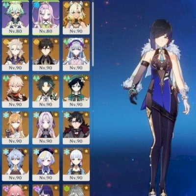 Vendo conta de genshin