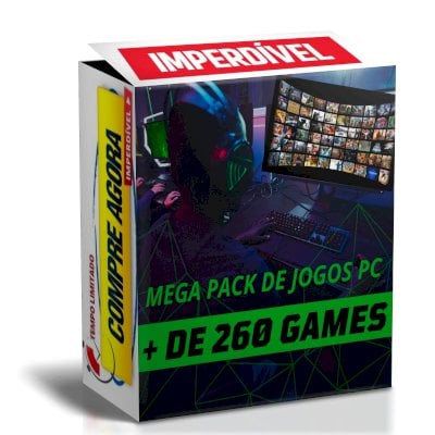Mega Pack Jogos De PC + de 260 Jogos + atualizações