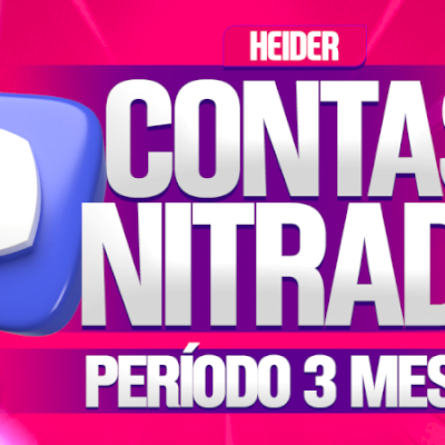 CONTA NITRADA TRÊS MESES DE NITRO