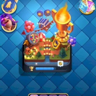 Conta de clash royal upadinha