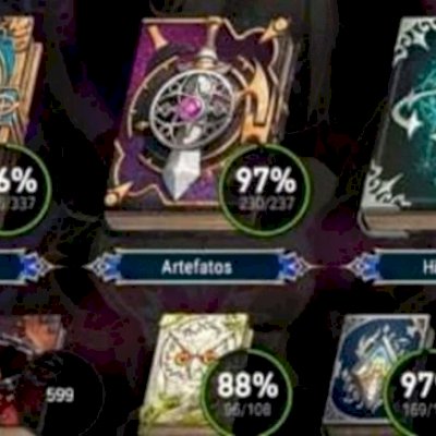 Conta High /End Game no servidor global com 46 MLs incluindo Harset