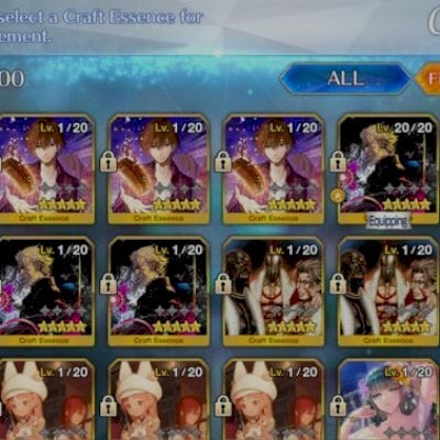 Conta Late Game/História completa finalizada/33SSR/73SR/Várias CEs SSR.