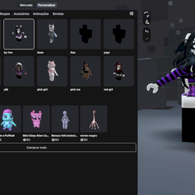 Vendo Conta feminina no Roblox