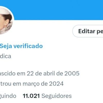 CONTA NO X | 10K | Ótimo engajamento.