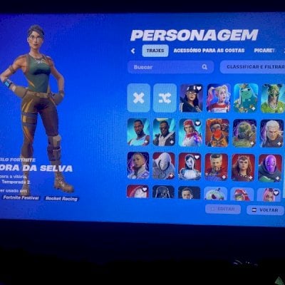 Conta de fortnite +fde 80skins