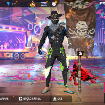 Conta de ff muito gemada