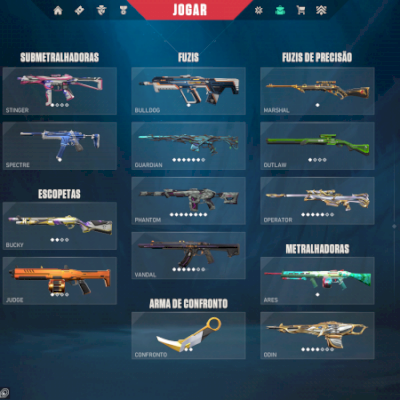 Conta de valorant 2,5K+ gastos Aceito ofertas pelo valor