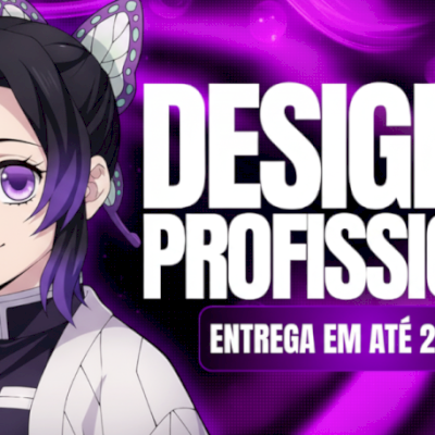 [ENTREGA RÁPIDA] DESIGNER PROFISSIONAL (LOGO, CAPA, BANNER, ANÚNCIO, AVATARES)