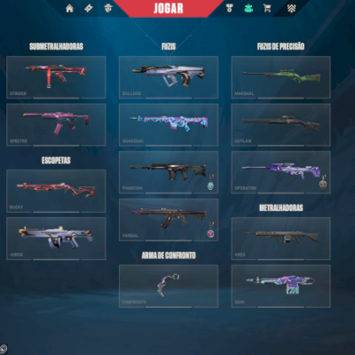 Conta valorant BETA + 3 skins vandal, 4 facas