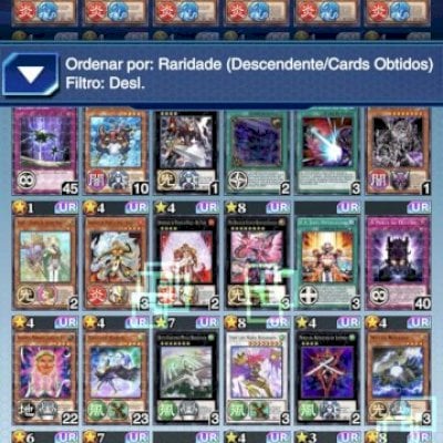 Vendo conta de Yugi oh duelo links, por 2000,00 reais, jogo desde o começo.