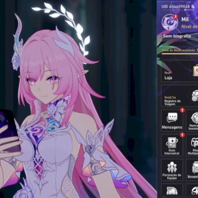 Conta EndGame Aglaea E1, Time Castorice Premio +30 personagens 5 estrelas