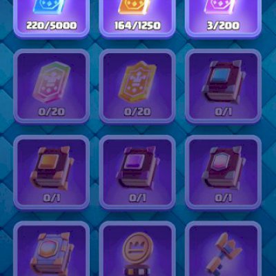 Conta de Clash Royale bem top