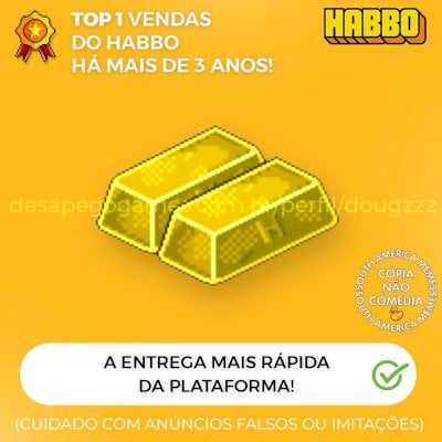 1K MOEDAS HABBO HOTEL - (1000 MOEDAS)
